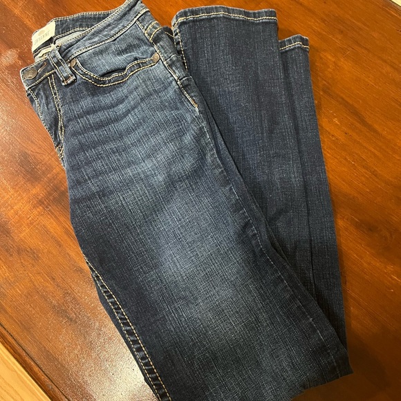 Shyanne Women's Dark Blue Jeans - Picture 3 of 5